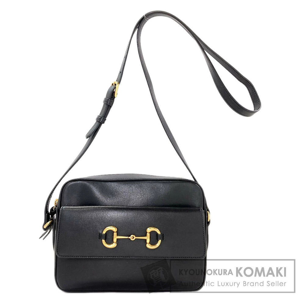 Gucci Horsebit Shoulder Bag Leather